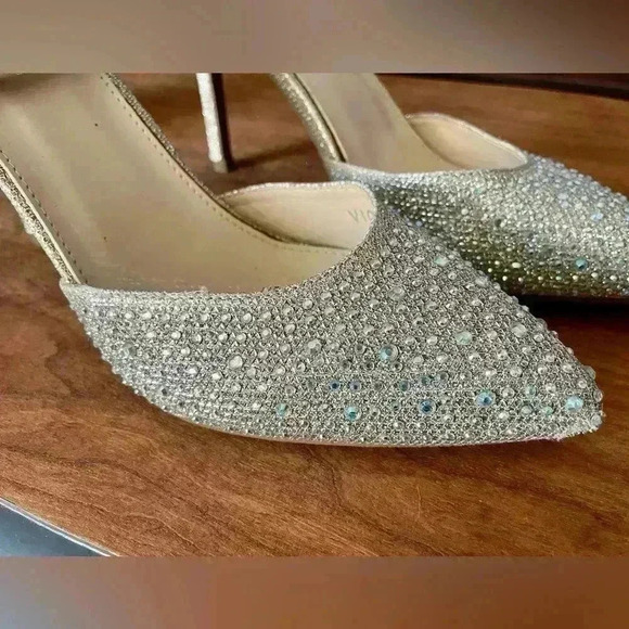 Top Moda Special Occasional Dress Heels Size 10 - Picture 7 of 9